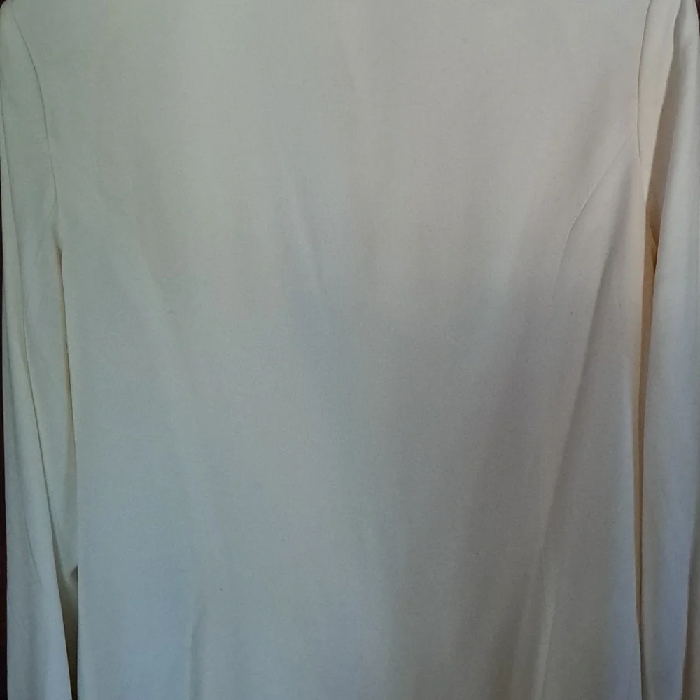 Norm Thompson cream blazer - Picture 4 of 5